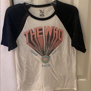 American eagle the who shirt
